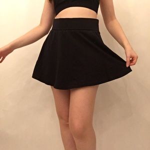 Black skirt